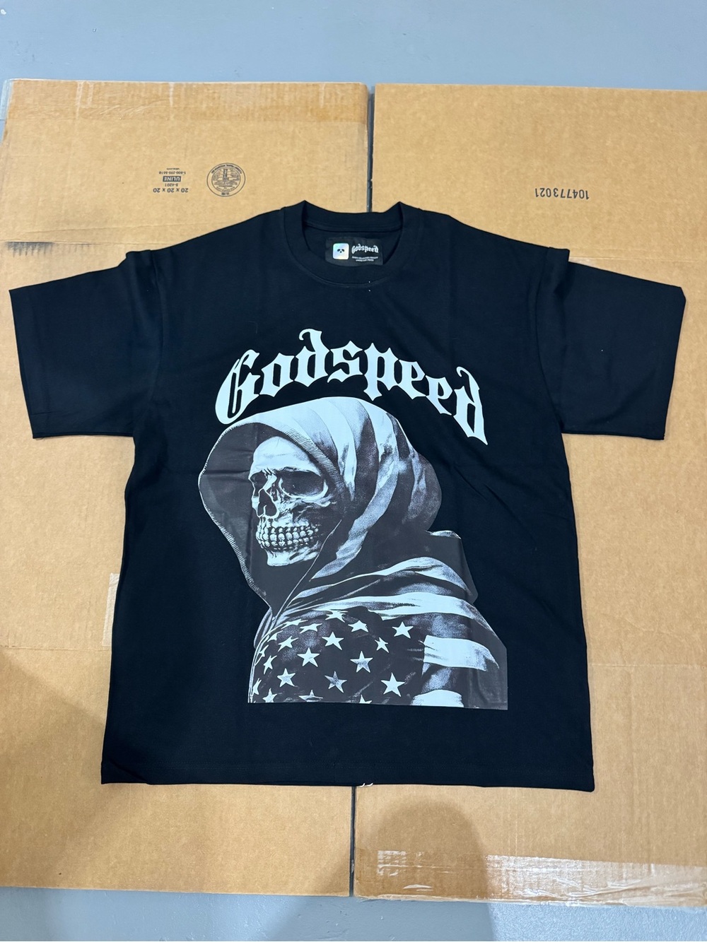 Godspeed Black Skull Graphic Short Sleeve Tee